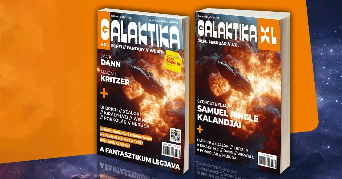 galaktika magazin februári borító Galaktika Magazin februári szám